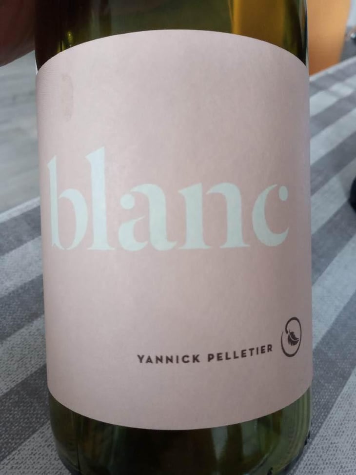 Blanc - Domaine Yannick Pelletier - Yannick Pelletier 