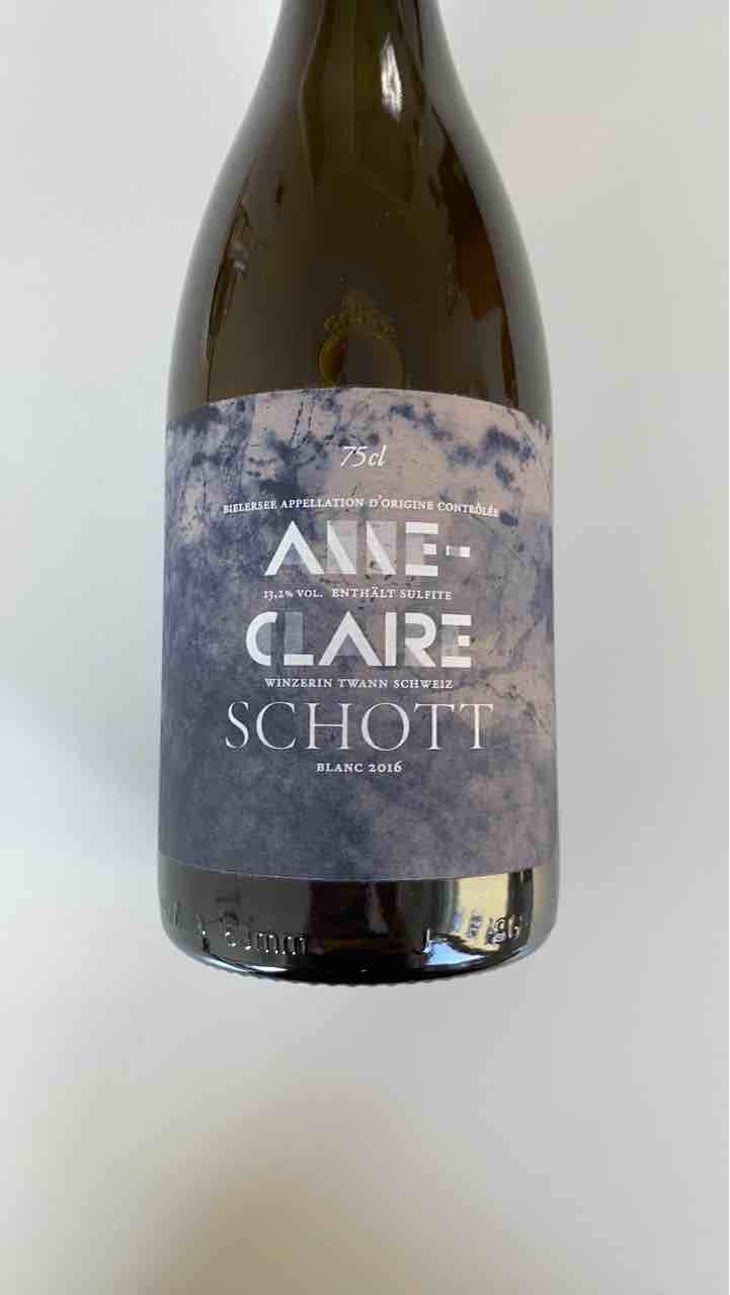Blanc - Assemblage - Schott Weine - Aroma der Landschaft - Anne-Claire Schott 