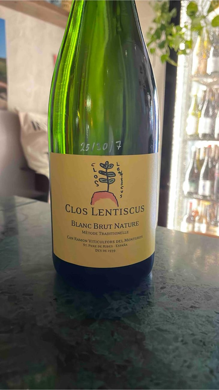 Blanc Brut Nature - Clos Lentiscus - Manel Aviñó 