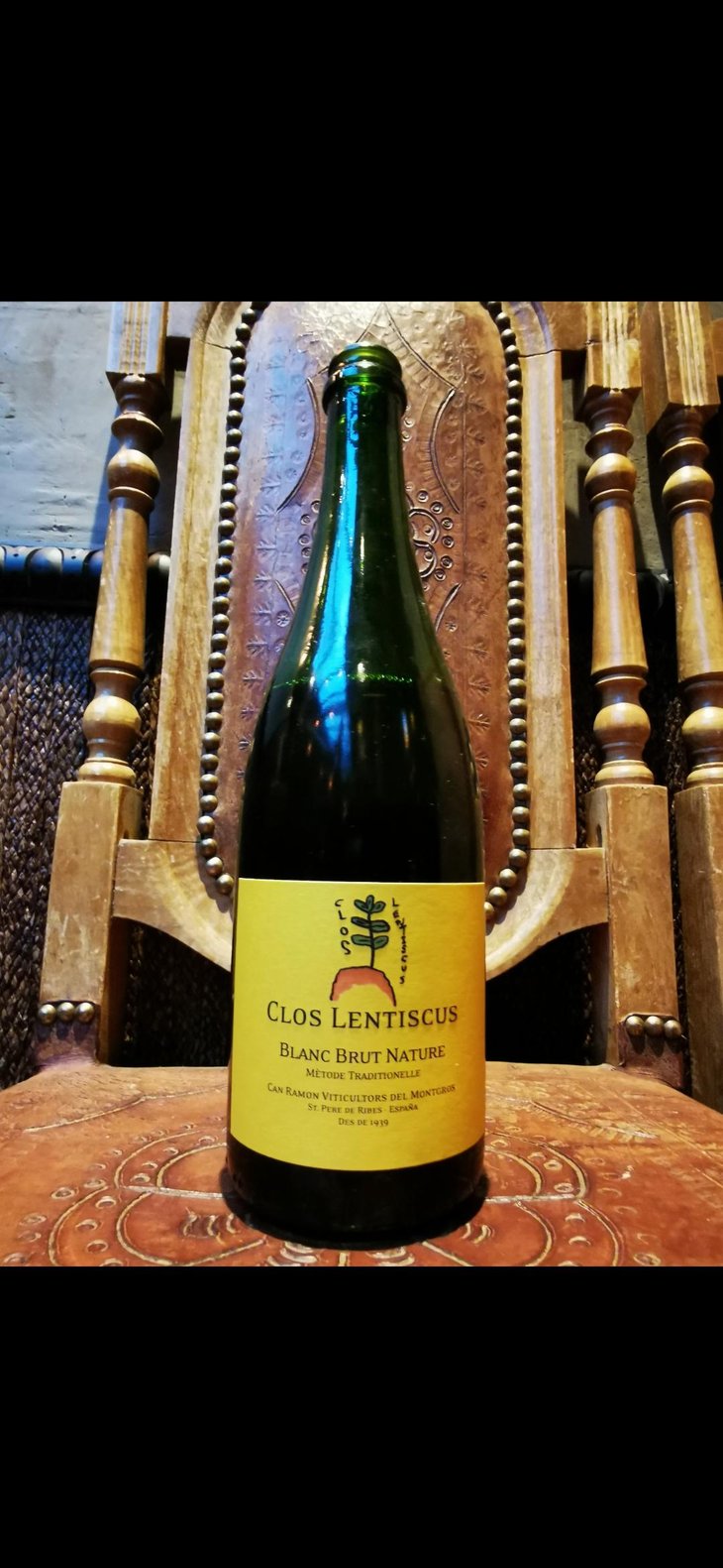 Blanc Brut Nature - Clos Lentiscus - Manel Aviñó 