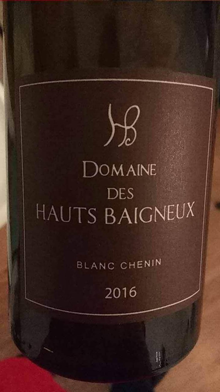 Blanc Chenin - Les Hauts Baigneux - Nicolas Grosbois & Philippe Mesnier 