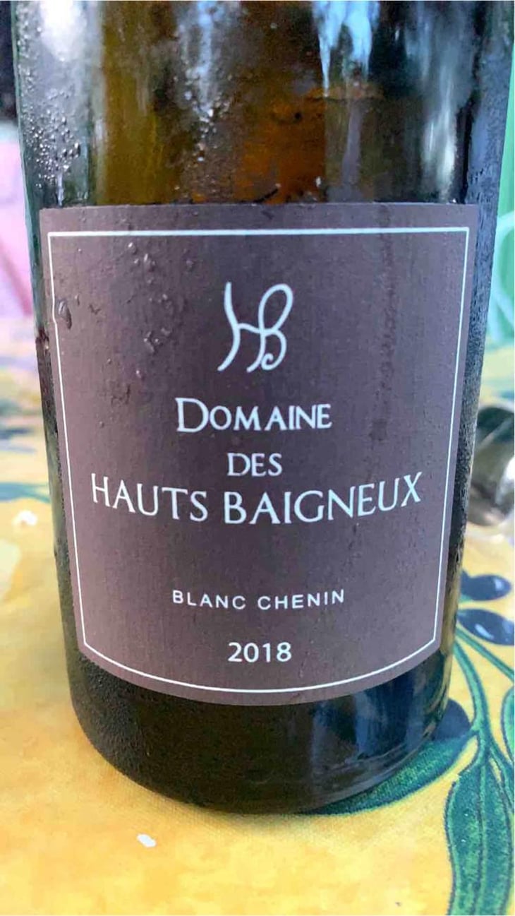 Blanc Chenin - Les Hauts Baigneux - Nicolas Grosbois & Philippe Mesnier 