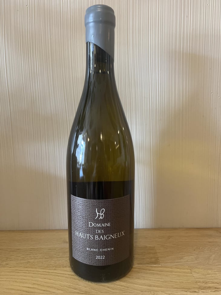 Blanc Chenin - Les Hauts Baigneux - Nicolas Grosbois & Philippe Mesnier 