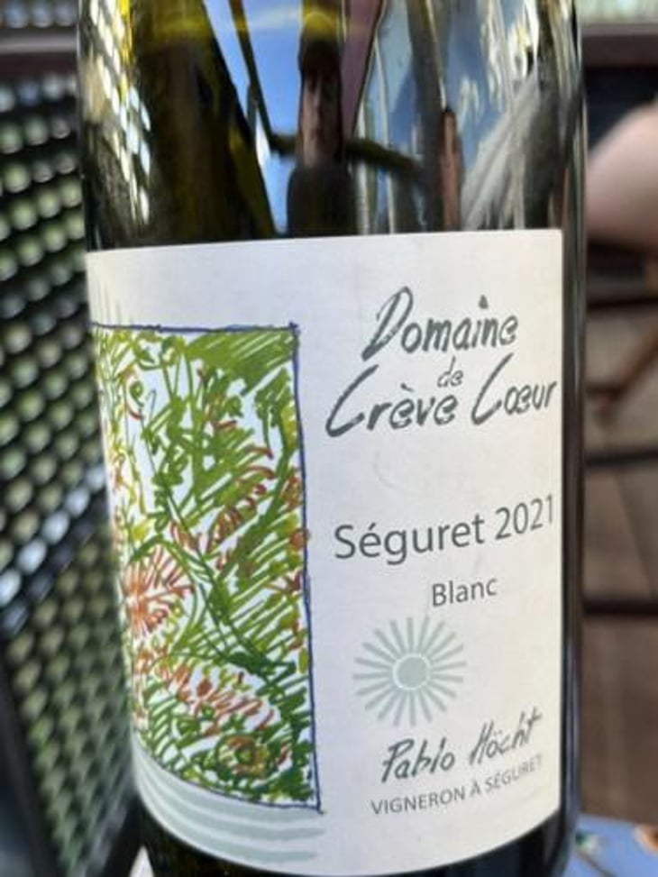 Séguret Blanc - Domaine Du Crève Cœur - Pablo Höcht -2021