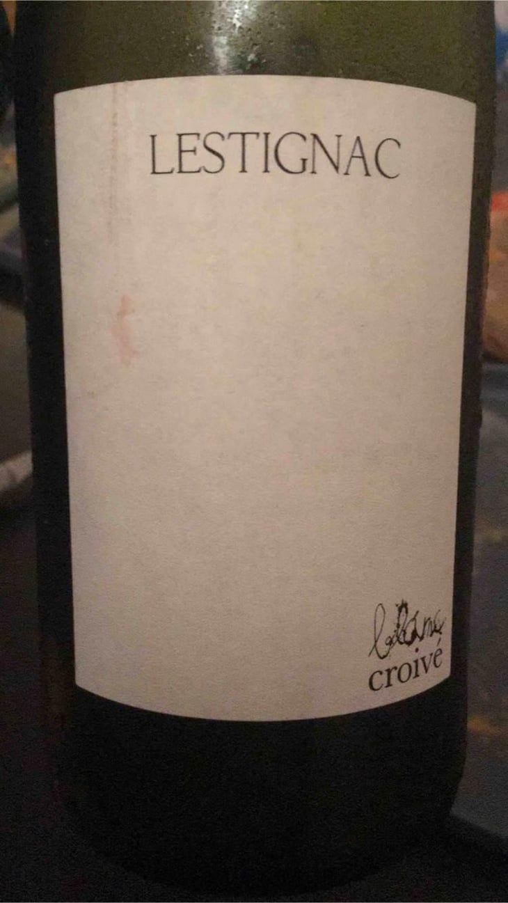 Blanc Croivé - Château Lestignac - Camille & Mathias Marquet 