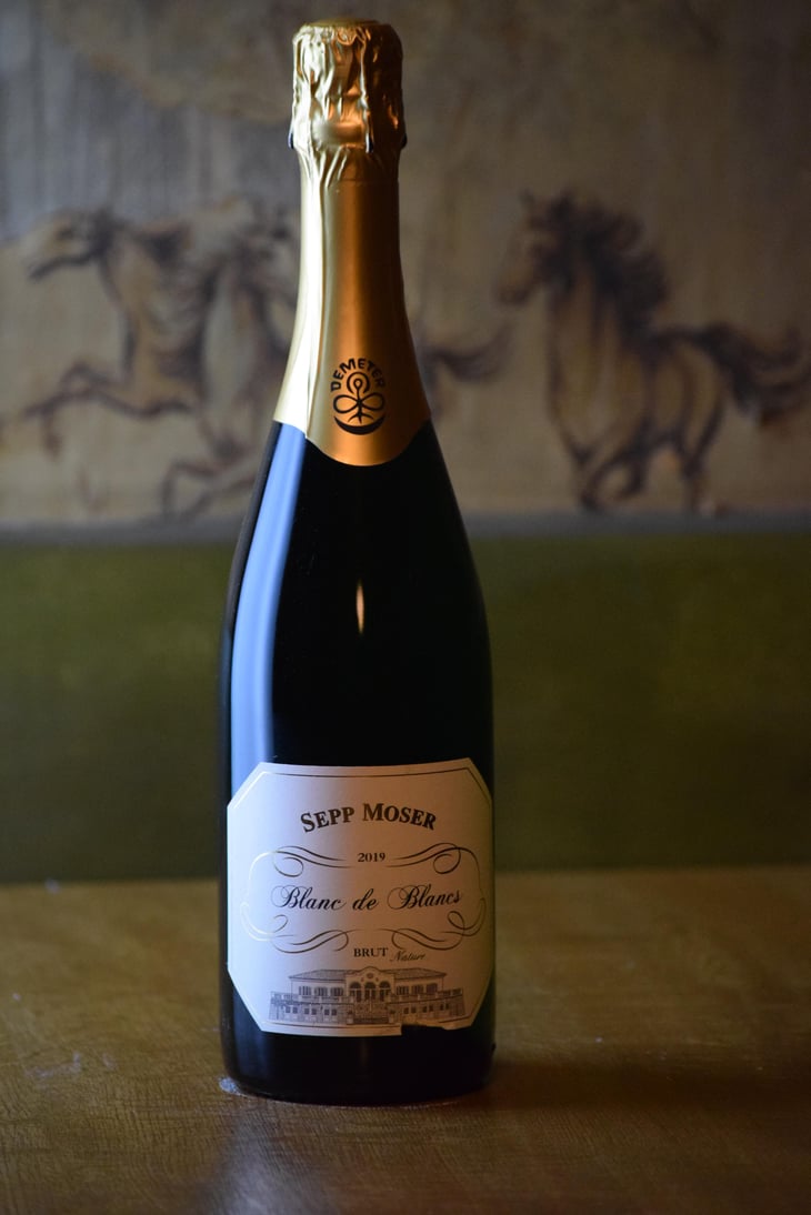 Blanc de Blanc Brut Nature - Vitikultur MOSER - Familie Moser 