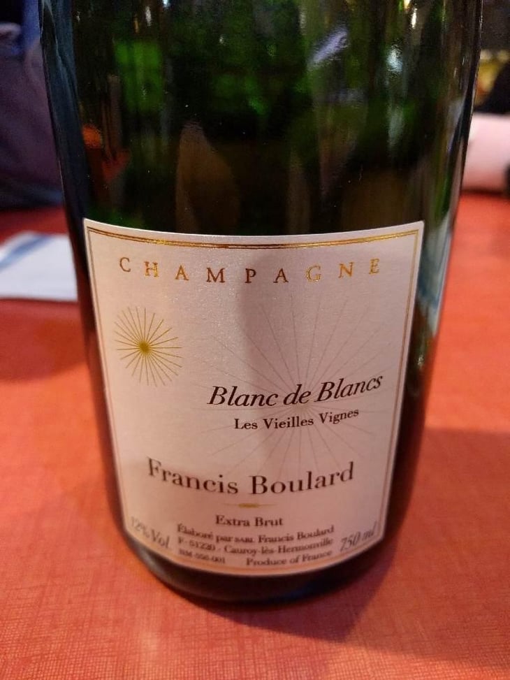 Blanc de Blancs Extra-Brut Vieilles Vignes - Francis Boulard & Fille - Francis Boulard & Delphine Richard 