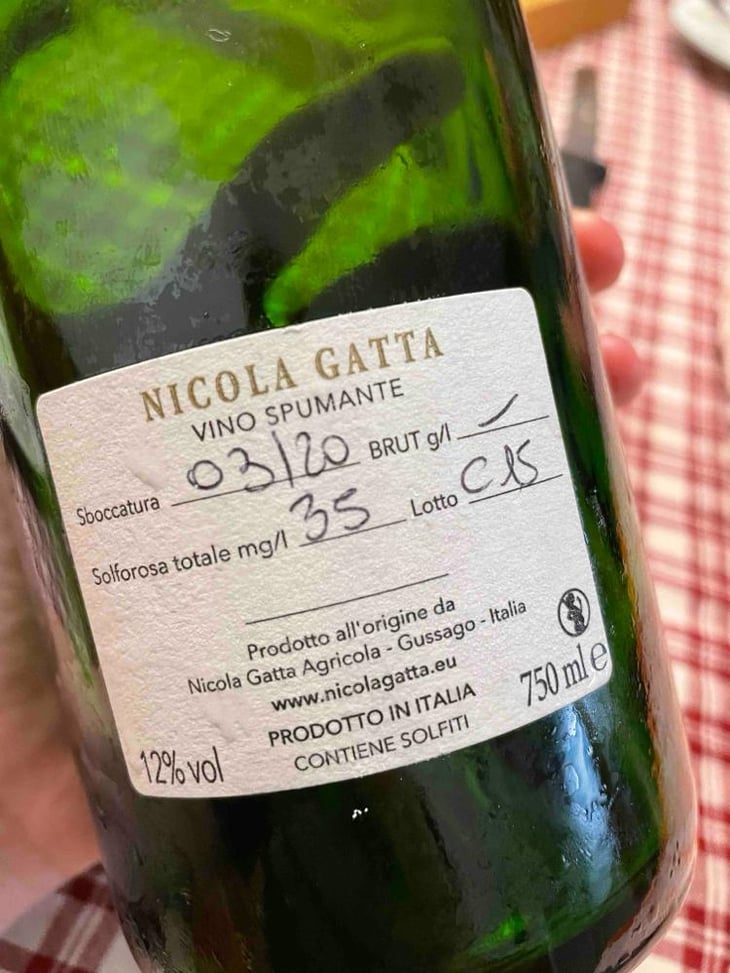 Blanc De Blancs - Nicola Gatta - Metodo Classico - Nicola Gatta 