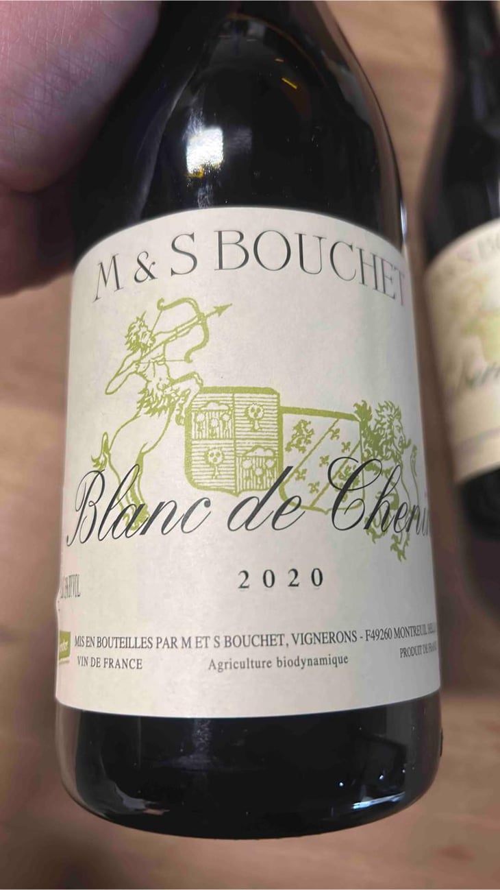 Blanc De Chenin - Matthieu & Sylvaine Bouchet - Matthieu & Sylvaine Bouchet -2020