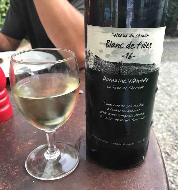 Blanc de Filles - Domaine Wannaz - Gilles Wannaz 