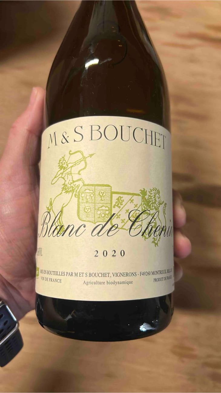 Blanc De Chenin - Matthieu & Sylvaine Bouchet - Matthieu & Sylvaine Bouchet -2020