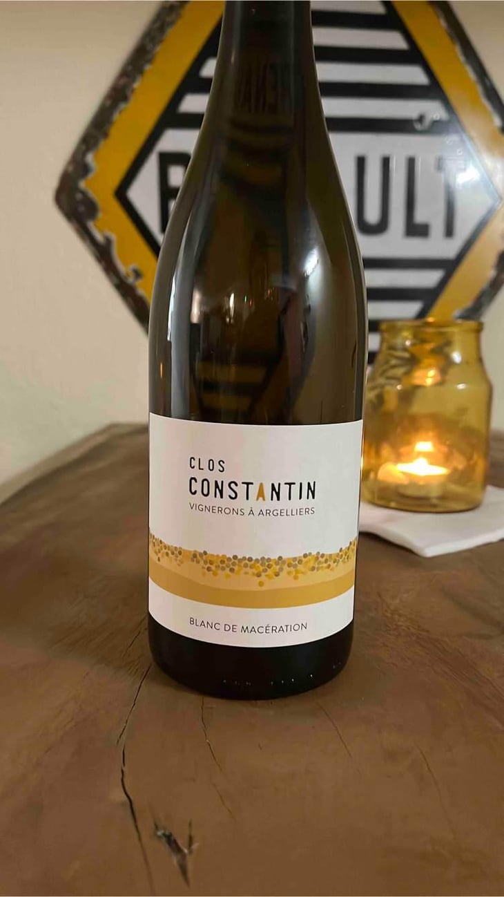 Blanc De Macération - Clos Constantin - Pierre Halley & Samuel Durand -2021