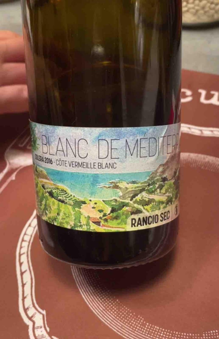 Blanc de Mediterranée - Domaine de la Tourasse - Sophie Pujol -2016