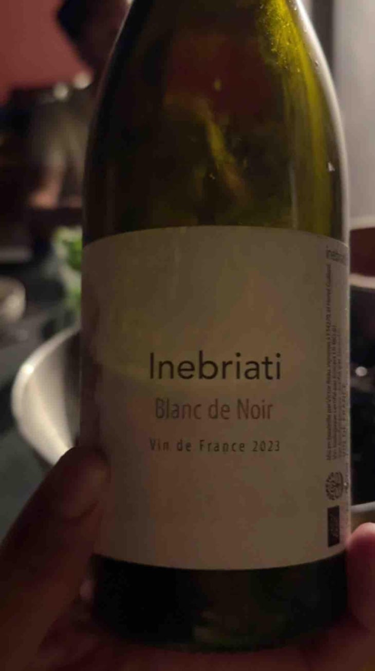 Blanc de Noir - Domaine Inebriati - Victor Beau -2021