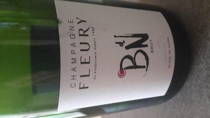 Blanc de Noirs Brut - Champagne Fleury - Morgane, Jean-Sébastien & Benoit Fleury 