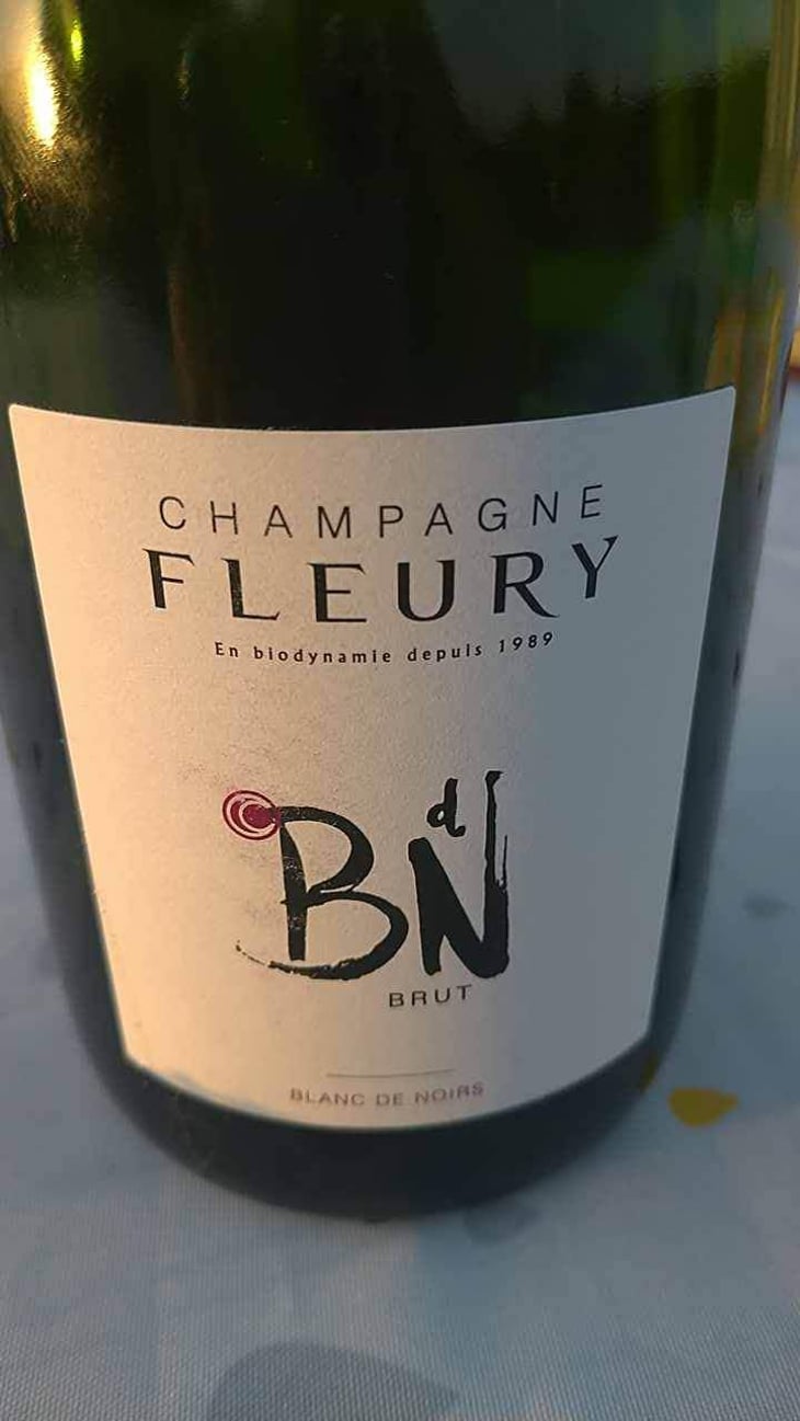Blanc de Noirs Brut - Champagne Fleury - Morgane, Jean-Sébastien & Benoit Fleury 