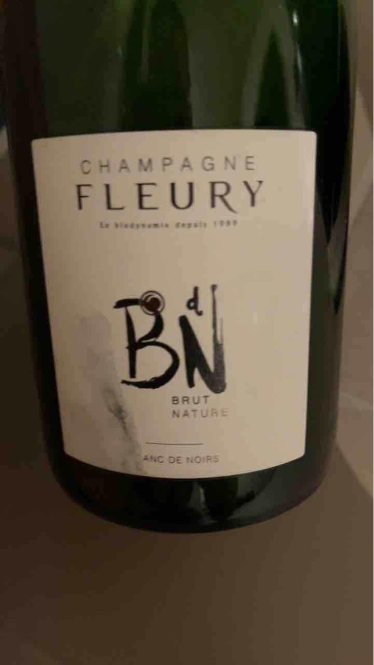 Blanc de Noirs Brut - Champagne Fleury - Morgane, Jean-Sébastien & Benoit Fleury 