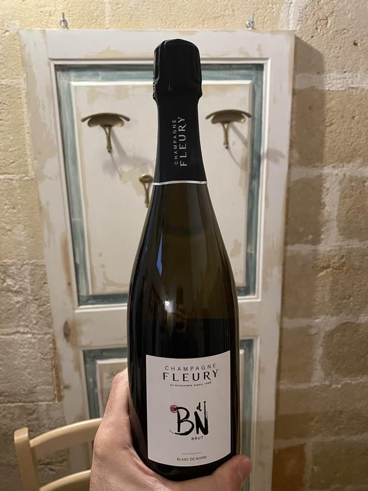 Blanc de Noirs Brut - Champagne Fleury - Morgane, Jean-Sébastien & Benoit Fleury 