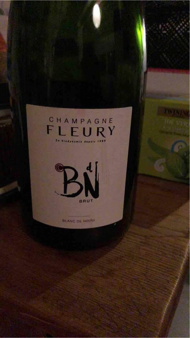 Blanc de Noirs Brut - Champagne Fleury - Morgane, Jean-Sébastien & Benoit Fleury 