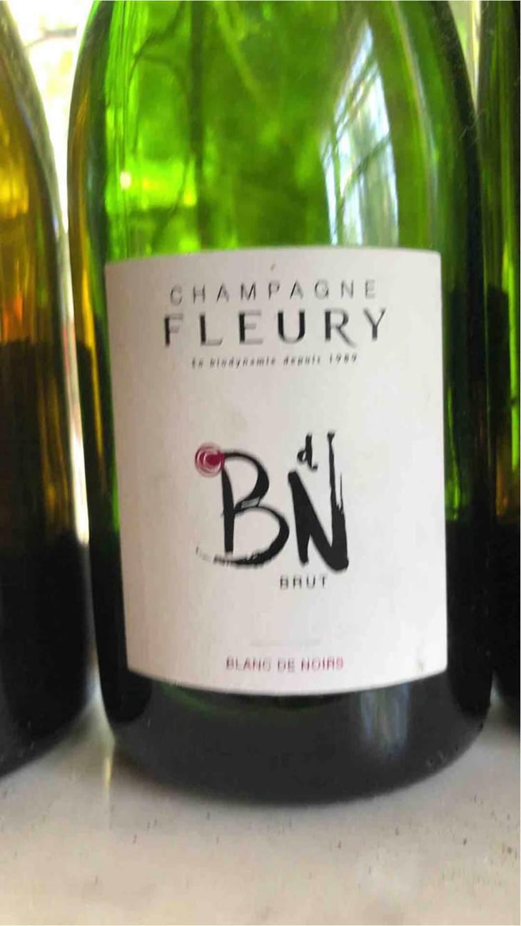 Blanc de Noirs Brut - Champagne Fleury - Morgane, Jean-Sébastien & Benoit Fleury 