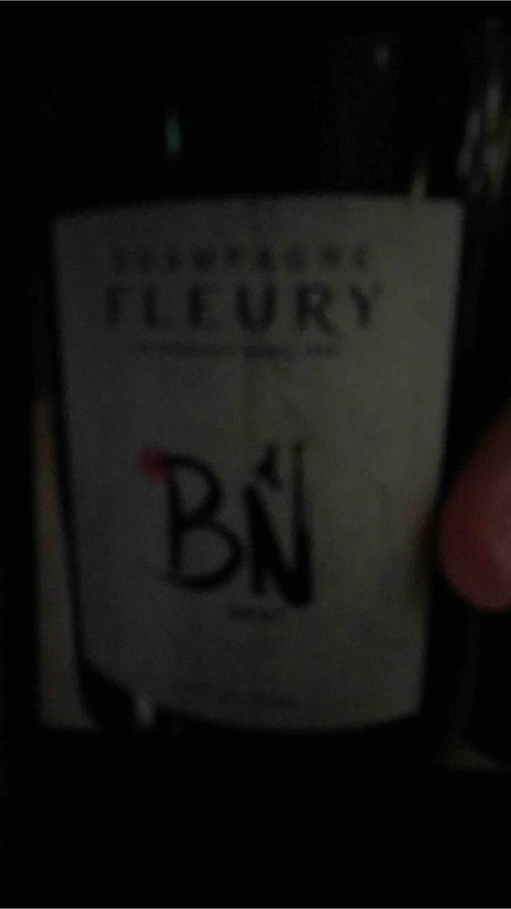 Blanc de Noirs Brut - Champagne Fleury - Morgane, Jean-Sébastien & Benoit Fleury 
