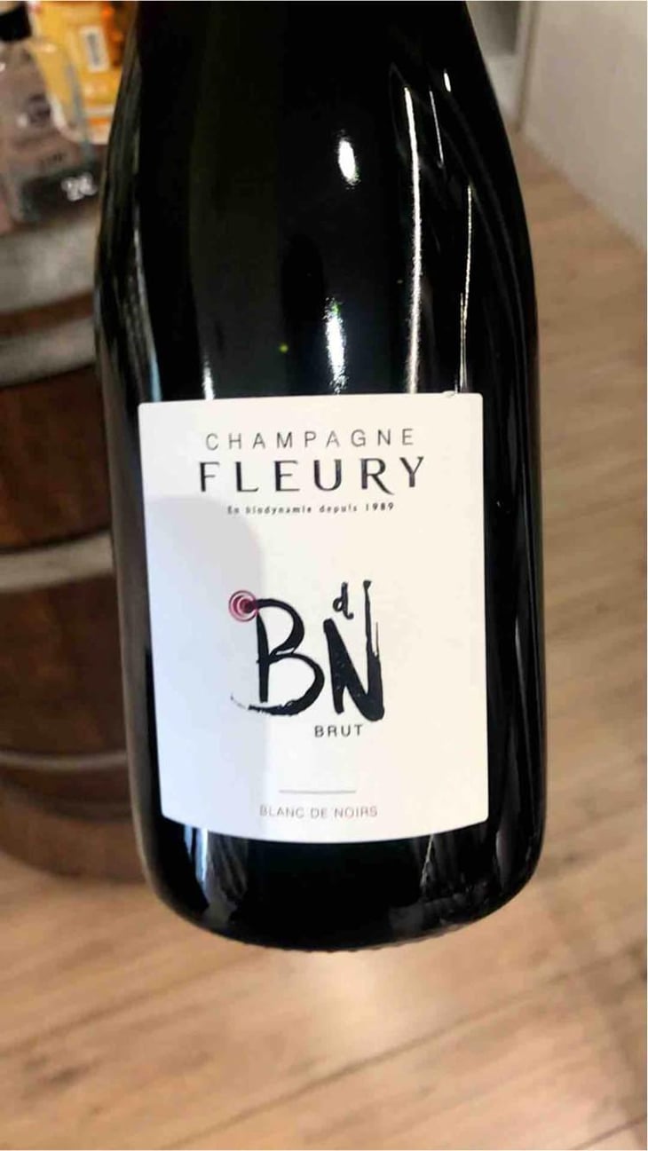 Blanc de Noirs Brut - Champagne Fleury - Morgane, Jean-Sébastien & Benoit Fleury 