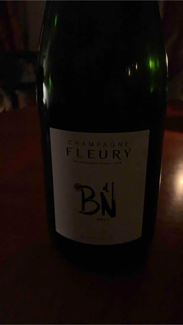 Blanc de Noirs Brut - Champagne Fleury - Morgane, Jean-Sébastien & Benoit Fleury 