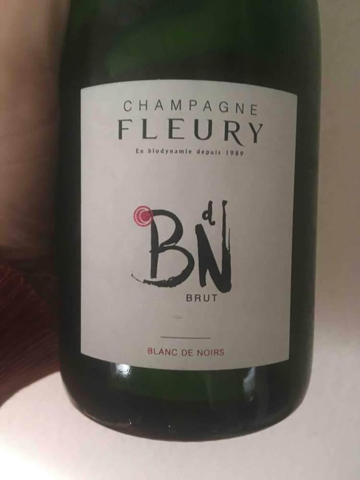 Blanc de Noirs Brut - Champagne Fleury - Morgane, Jean-Sébastien & Benoit Fleury 