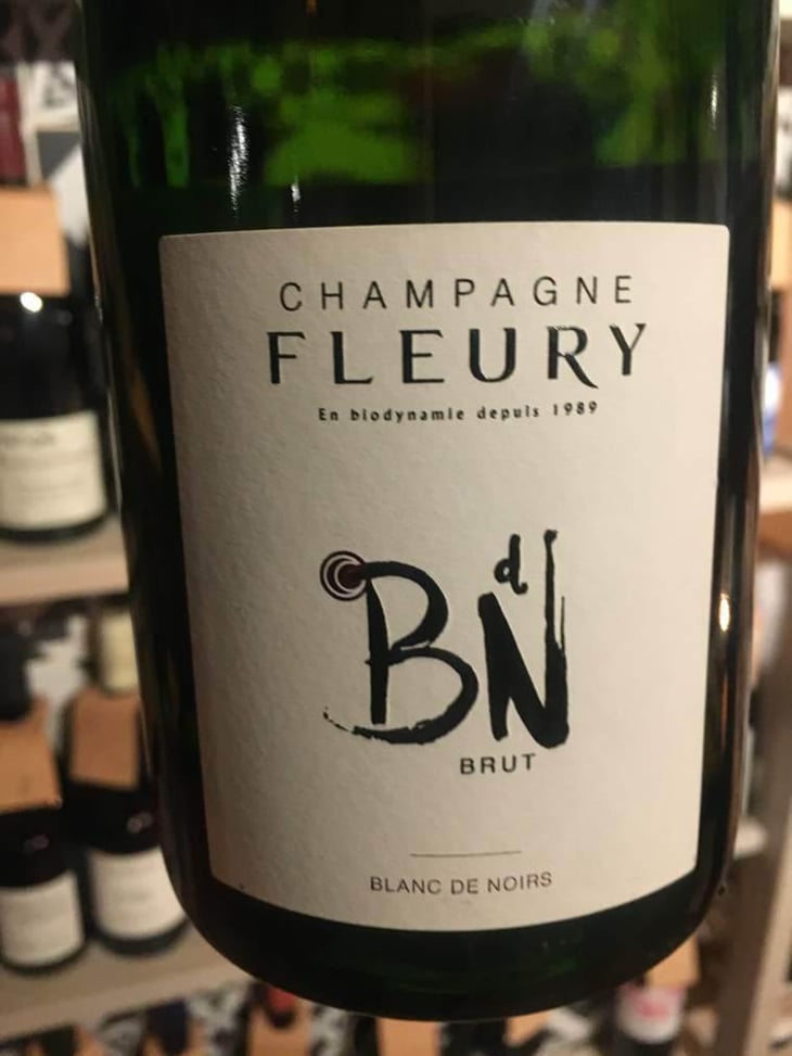 Blanc de Noirs Brut - Champagne Fleury - Morgane, Jean-Sébastien & Benoit Fleury 