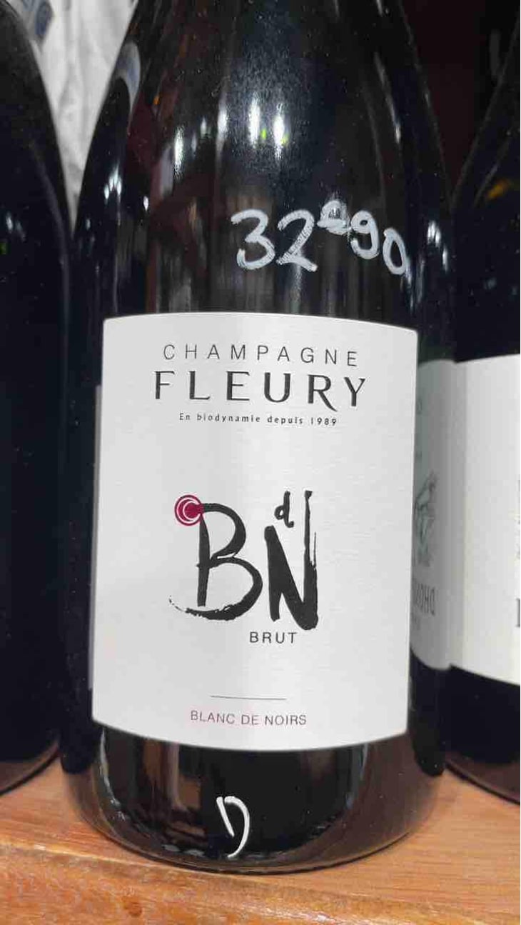 Blanc de Noirs Brut - Champagne Fleury - Morgane, Jean-Sébastien & Benoit Fleury 