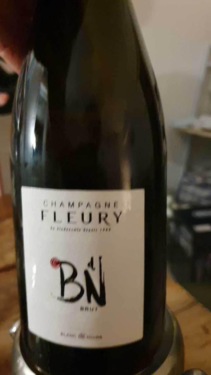 Blanc de Noirs Brut - Champagne Fleury - Morgane, Jean-Sébastien & Benoit Fleury 