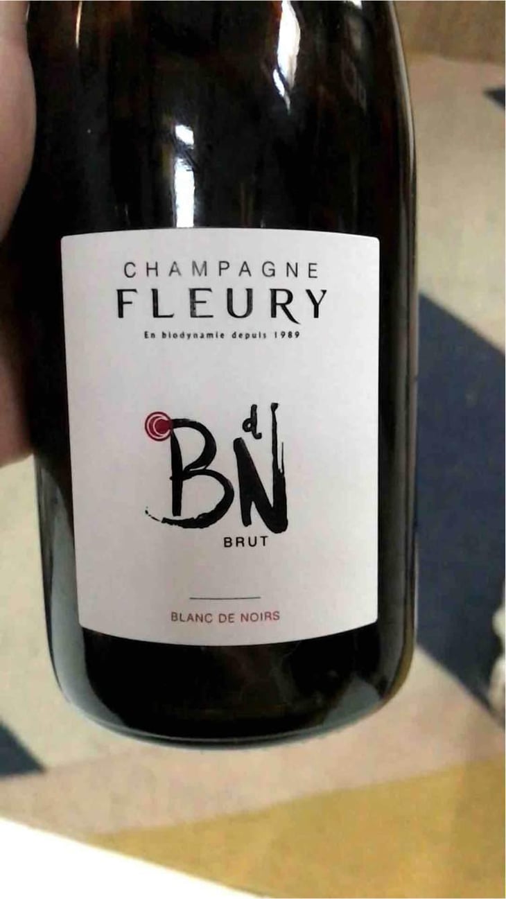 Blanc de Noirs Brut - Champagne Fleury - Morgane, Jean-Sébastien & Benoit Fleury 