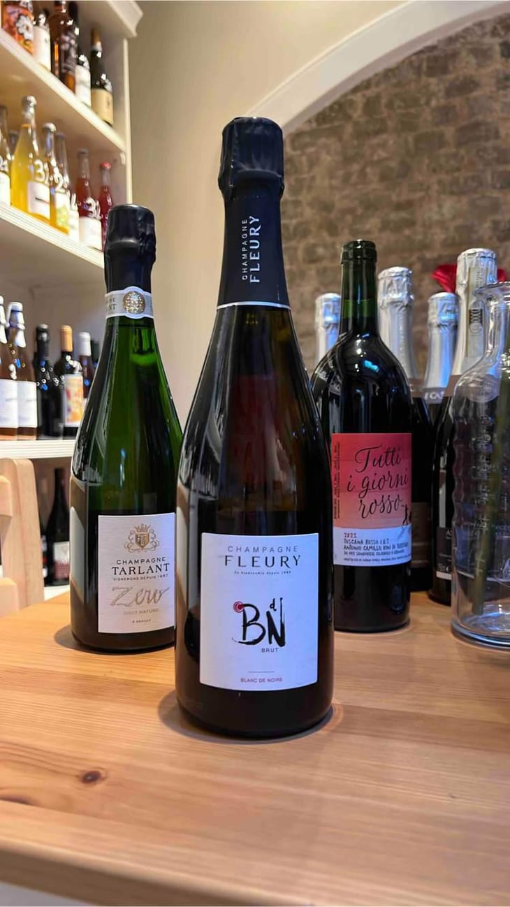 Blanc de Noirs Brut - Champagne Fleury - Morgane, Jean-Sébastien & Benoit Fleury 