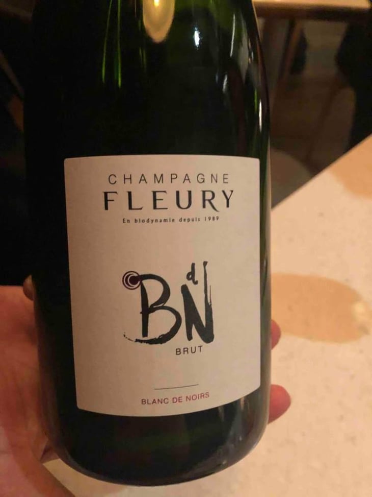 Blanc de Noirs Brut - Champagne Fleury - Morgane, Jean-Sébastien & Benoit Fleury 