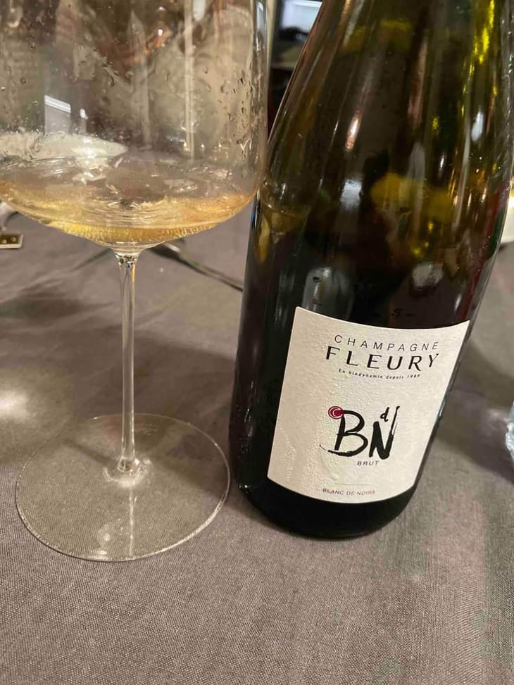 Blanc de Noirs Brut - Champagne Fleury - Morgane, Jean-Sébastien & Benoit Fleury 