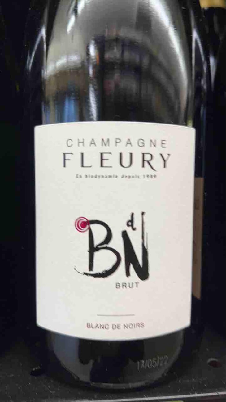 Blanc de Noirs Brut - Champagne Fleury - Morgane, Jean-Sébastien & Benoit Fleury 