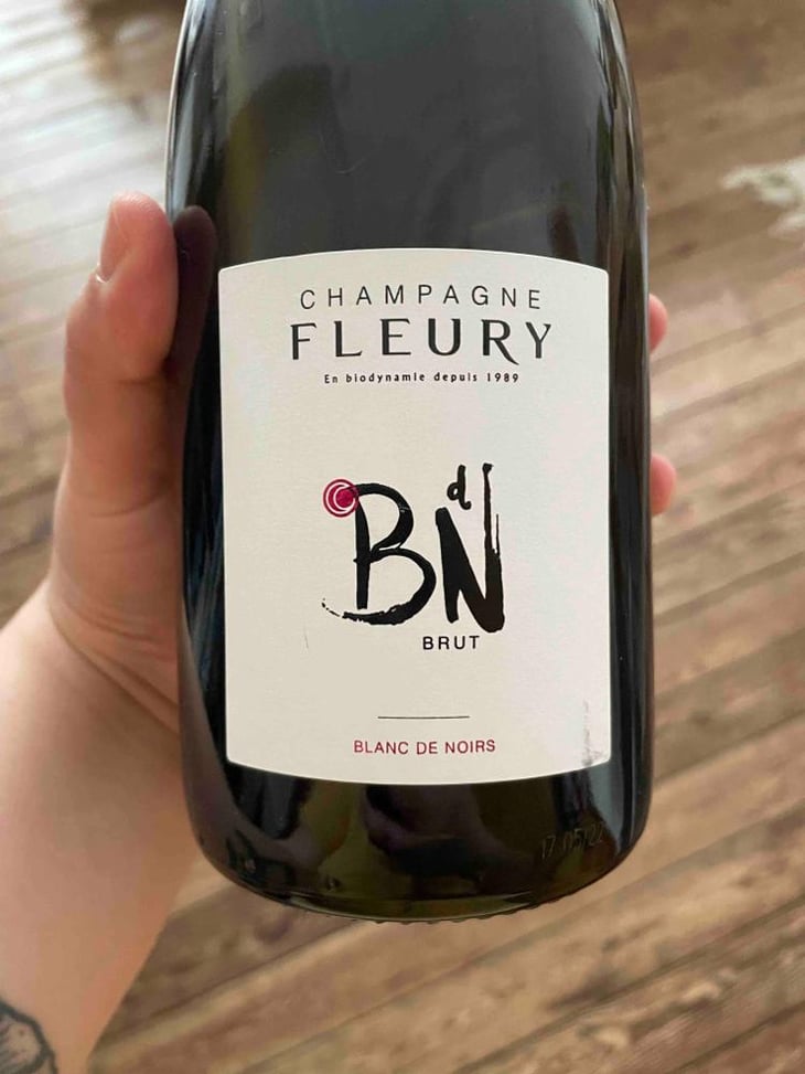 Blanc de Noirs Brut - Champagne Fleury - Morgane, Jean-Sébastien & Benoit Fleury 