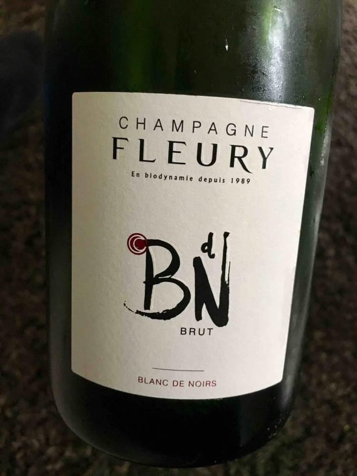 Blanc de Noirs Brut - Champagne Fleury - Morgane, Jean-Sébastien & Benoit Fleury 