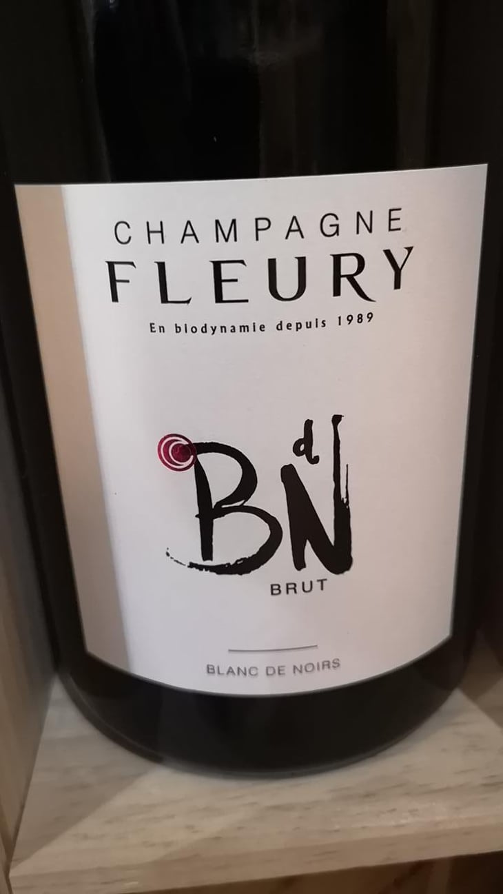 Blanc de Noirs Brut - Champagne Fleury - Morgane, Jean-Sébastien & Benoit Fleury 