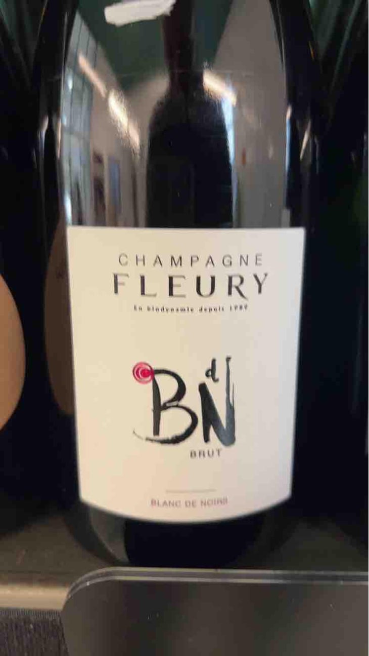 Blanc de Noirs Brut - Champagne Fleury - Morgane, Jean-Sébastien & Benoit Fleury 