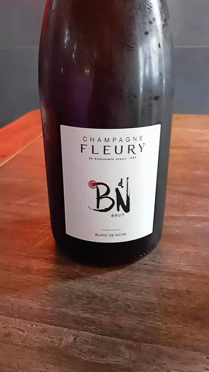 Blanc de Noirs Brut - Champagne Fleury - Morgane, Jean-Sébastien & Benoit Fleury 