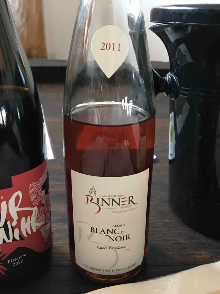 Blanc de Noirs "Cuvée Excellence" - Domaine Christian Binner - Christian Binner et son équipe 