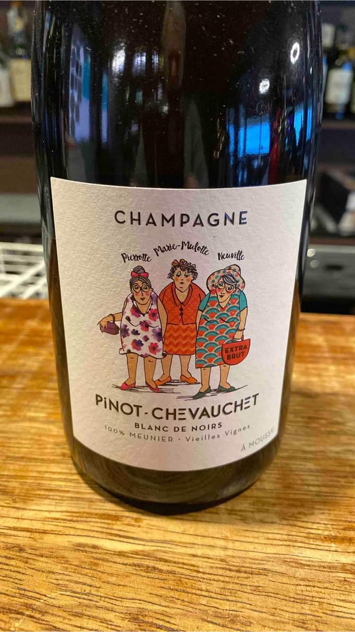 Blanc De Noirs Extra Brut Vieilles Vignes - Pinot-Chevauchet - Didier Chevauchet -2017