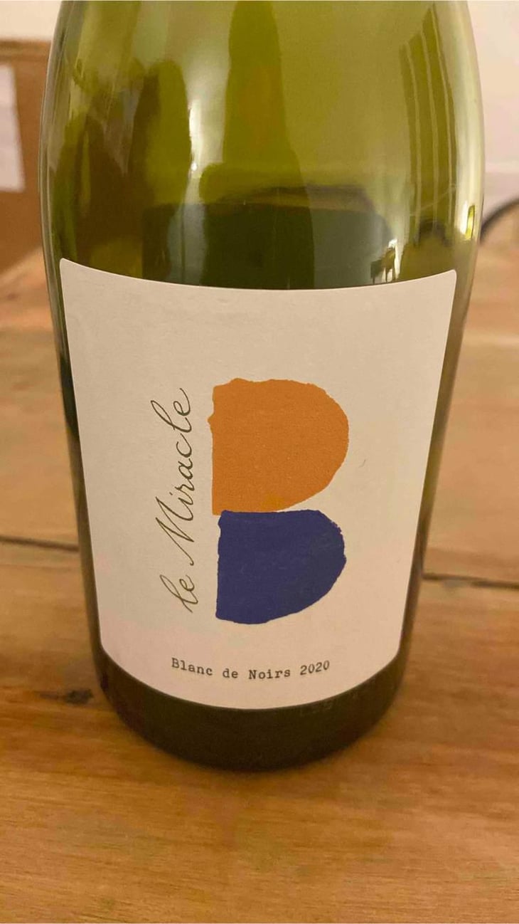 Le Miracle Blanc de Noirs - Clos des B - Gwendolyn Berger -2020