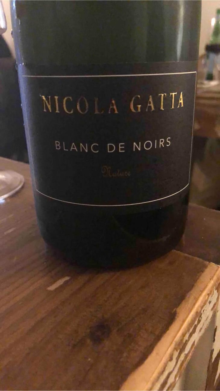 Blanc De Noirs - Nicola Gatta - Metodo Classico - Nicola Gatta 
