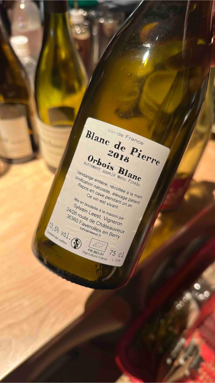 Blanc de Pierre Orbois Blanc - Sylvain Leest - Sylvain Leest -2018