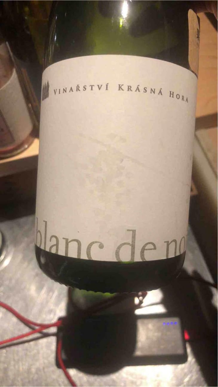 Blanc de Pinot Noir Sekt Brut Nature - Krasna Hora - Ondrej Dubas -2019