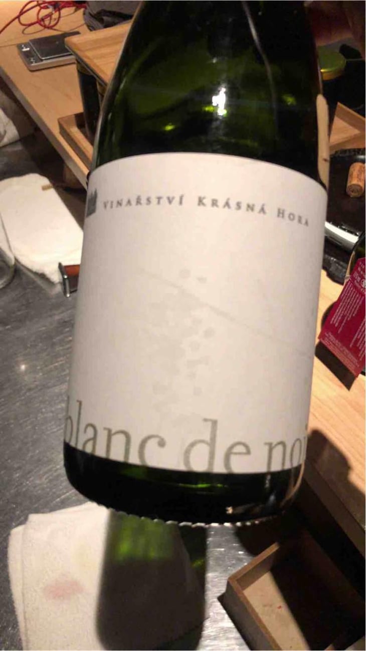 Blanc de Pinot Noir Sekt Brut Nature - Krasna Hora - Ondrej Dubas -2019
