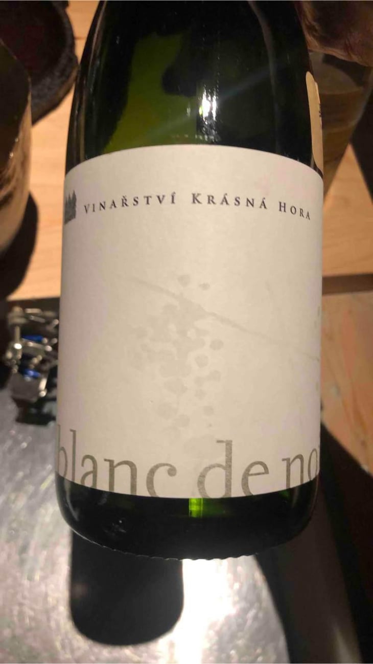 Blanc de Pinot Noir Sekt Brut Nature - Krasna Hora - Ondrej Dubas -2019