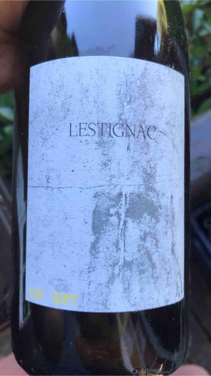 Blanc Dix Sept - Château Lestignac - Camille & Mathias Marquet -2017
